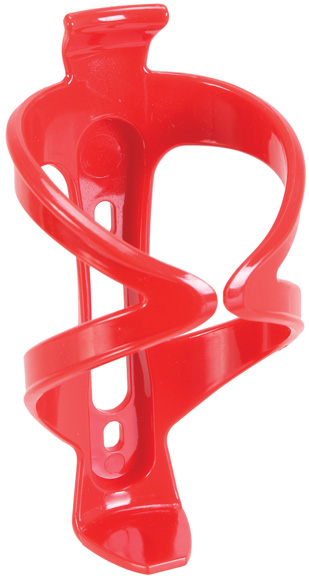 Clean Motion Composite Bottle Cage (Carded), Red
