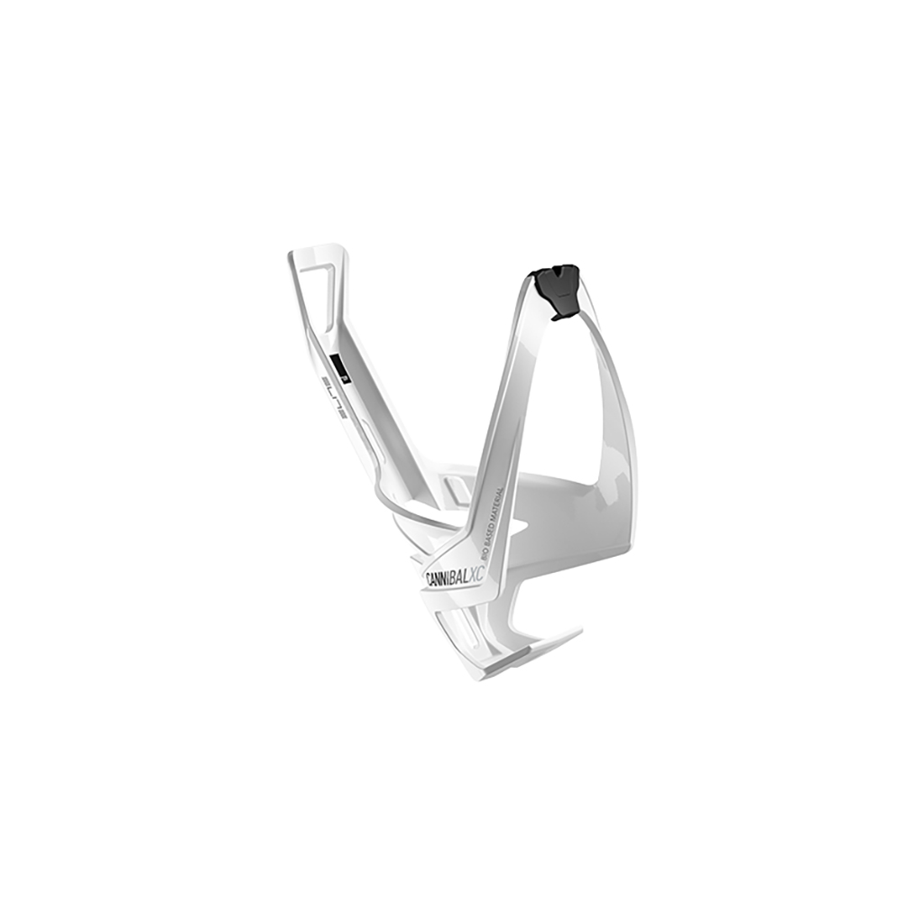 Elite Cannibal XC Bio Bottle Cage, White/Black