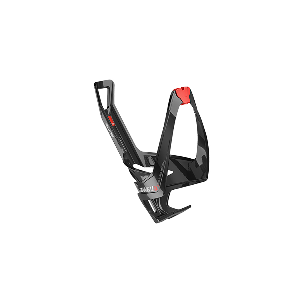 Elite Cannibal XC Bio Bottle Cage, Black/Red 