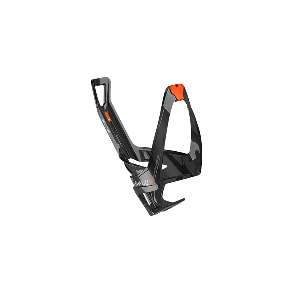 Elite Cannibal XC Bio Bottle Cage, Black/Orange 