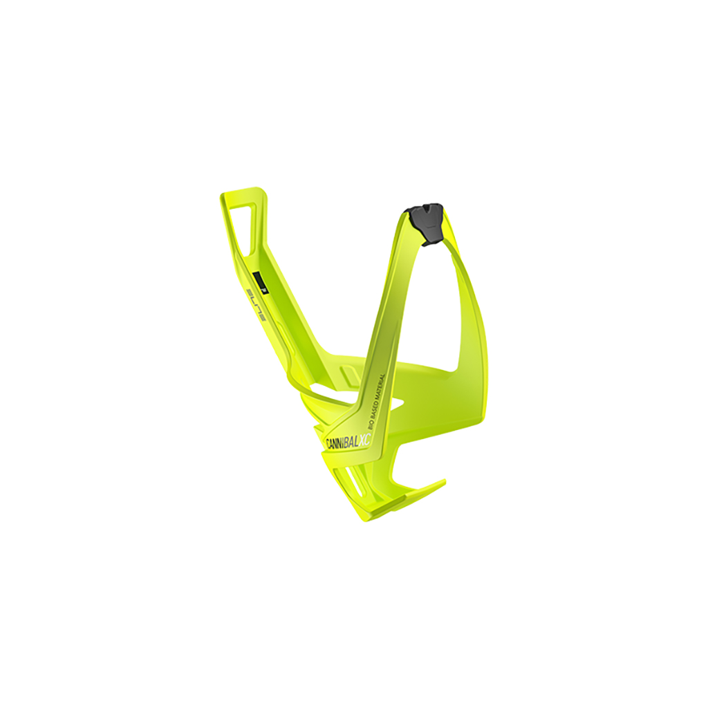 Elite Cannibal XC Bio Bottle Cage, Yellow Fluo