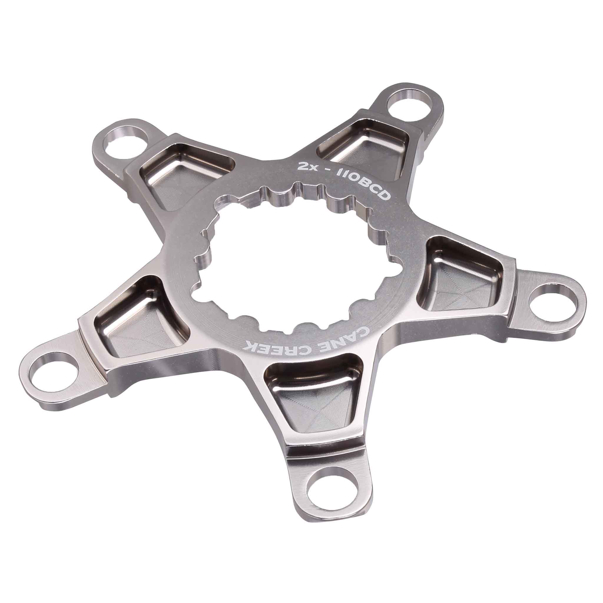 Cane Creek eeWings 5x110BCD 2x Spider (32t compatible) - Ti Ano