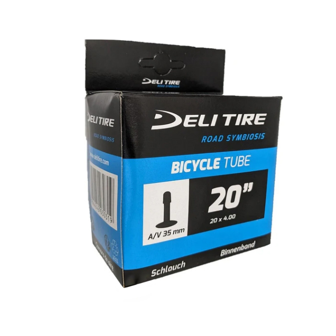 Delium Tire Standard Butyl Tube, 20x4.0-4.5", SV 48mm, LowLead Ea