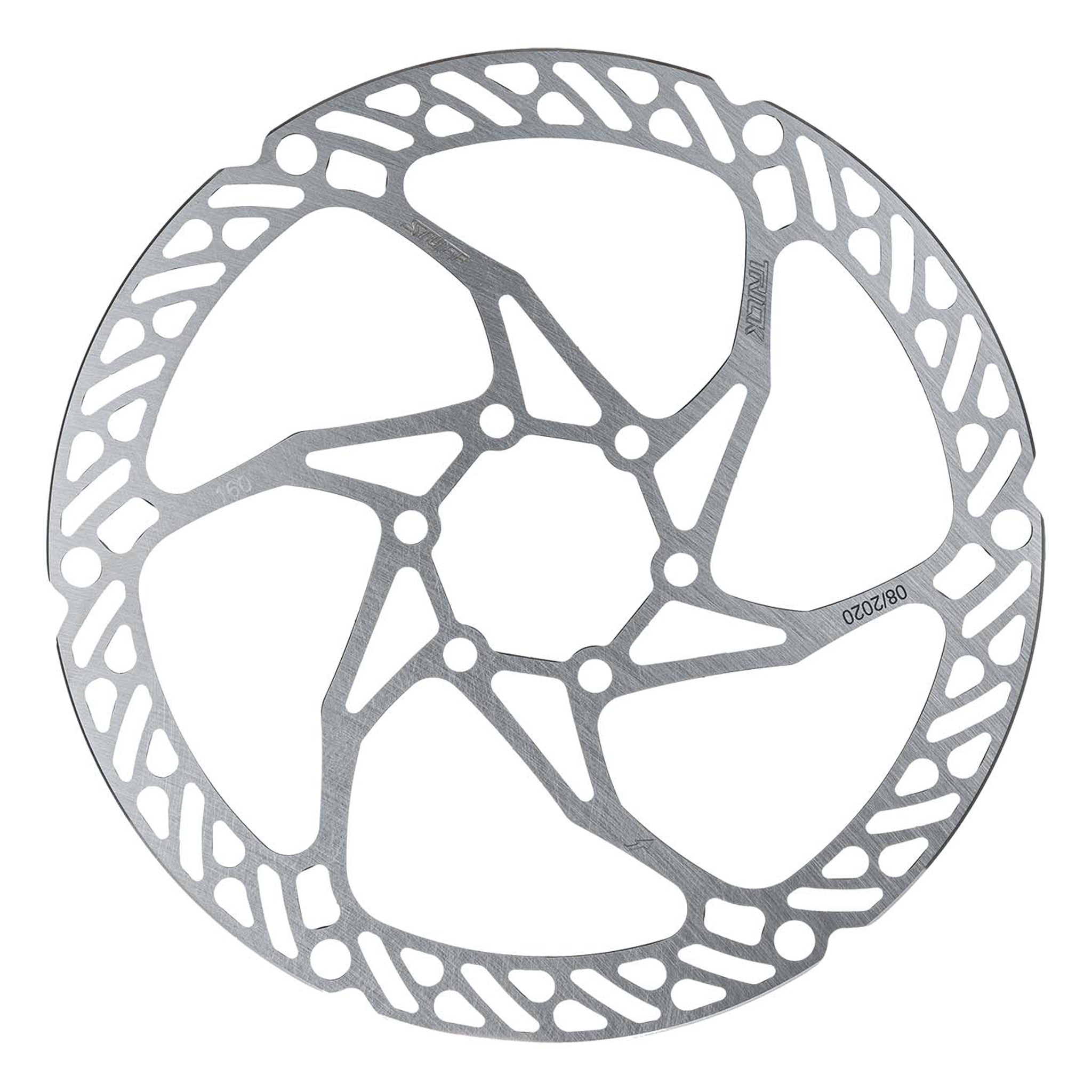 Trickstuff Ultra Light 180mm Rotor, 6-Bolt, Silver