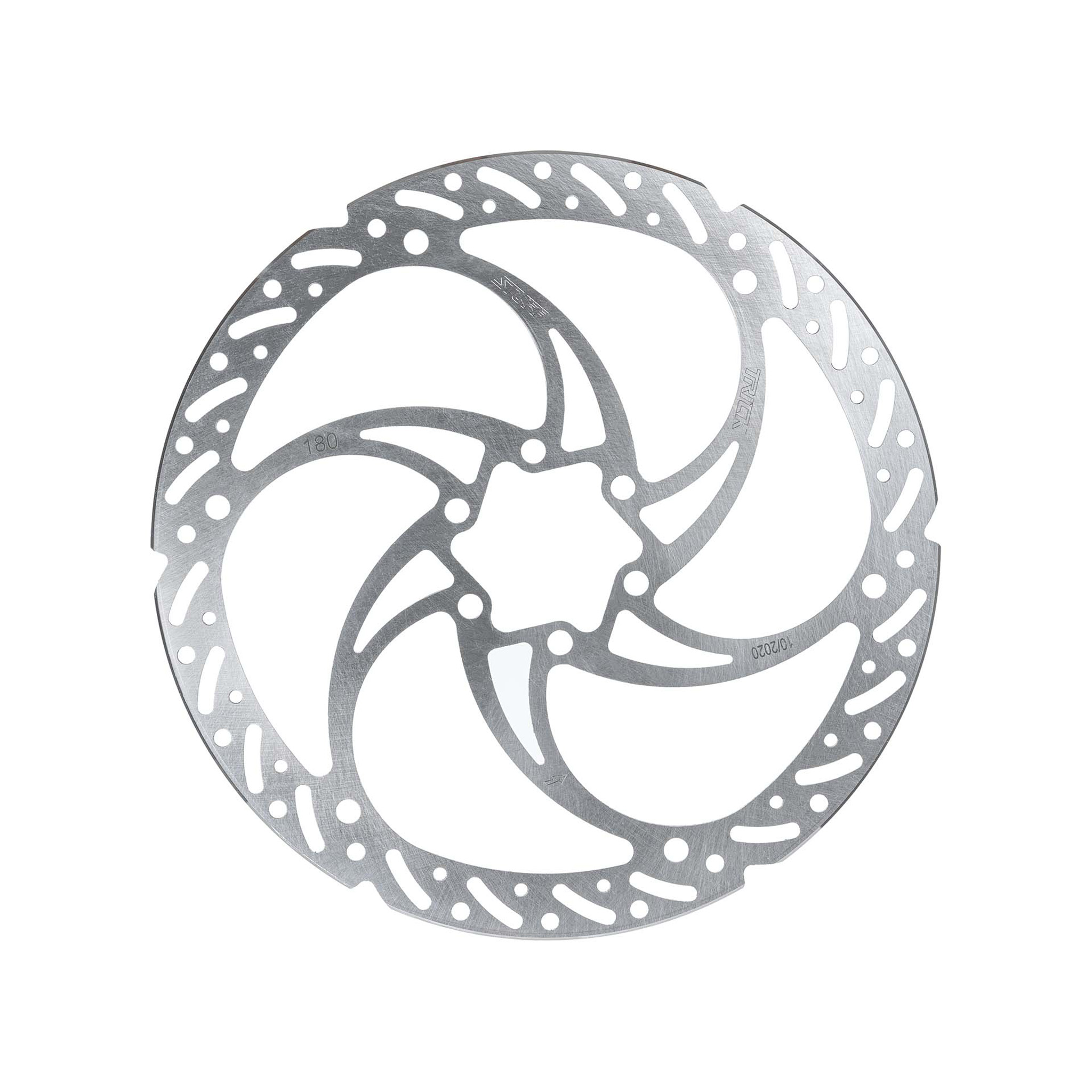 Trickstuff Heavy Duty 180mm Rotor, 6-Bolt, Silver