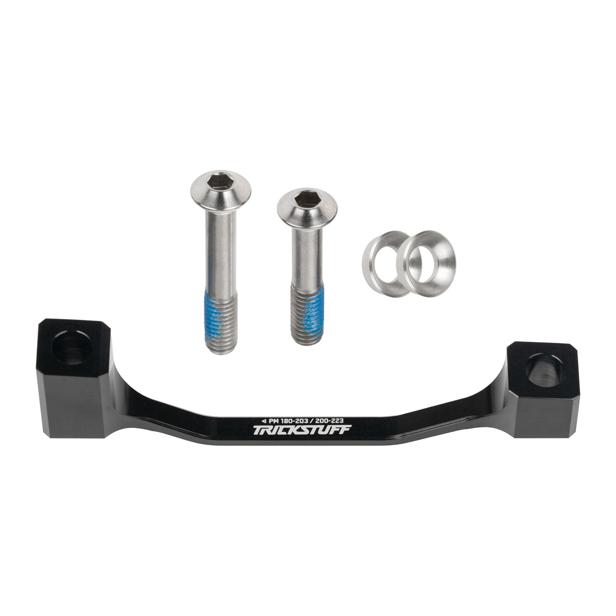 Trickstuff +23 PM 74mm Caliper Adapter, PM180/PM200, Black