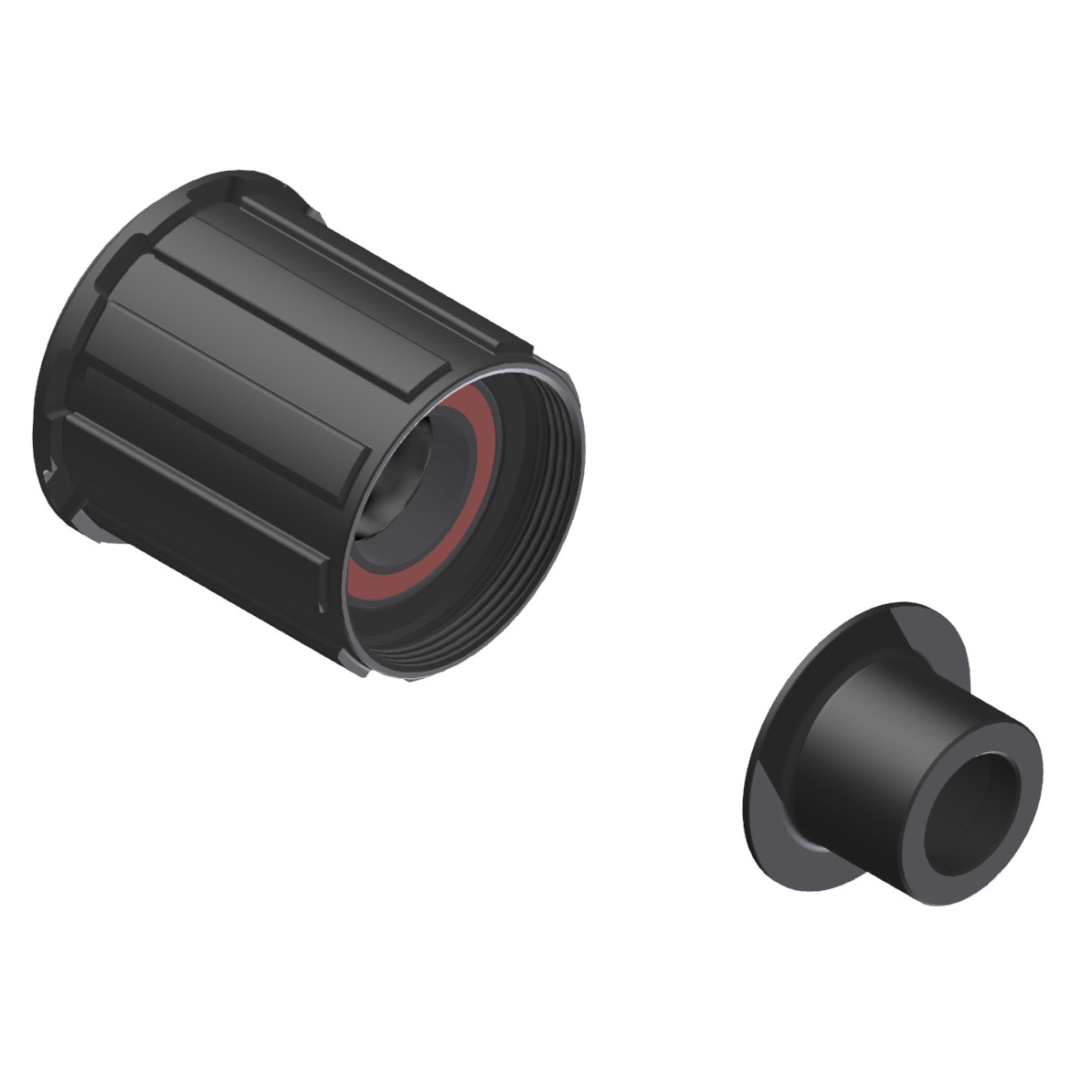 DT Swiss HG 8-11sp FH Body w/ 12x142/148/157 EC, Ratchet Hubs