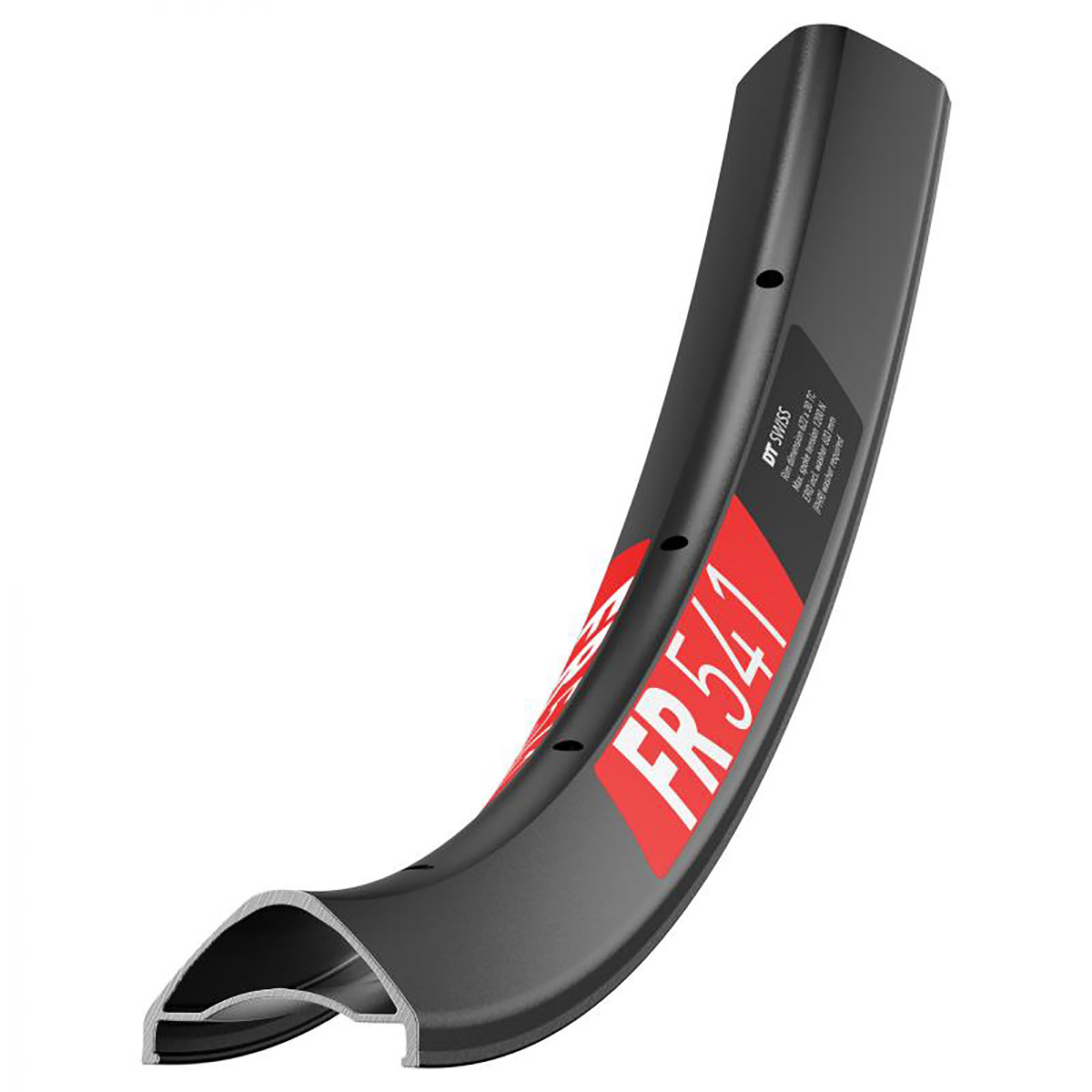 DT Swiss FR 541 Tubeless Ready 27.5" Disc Rim, 32h, Black