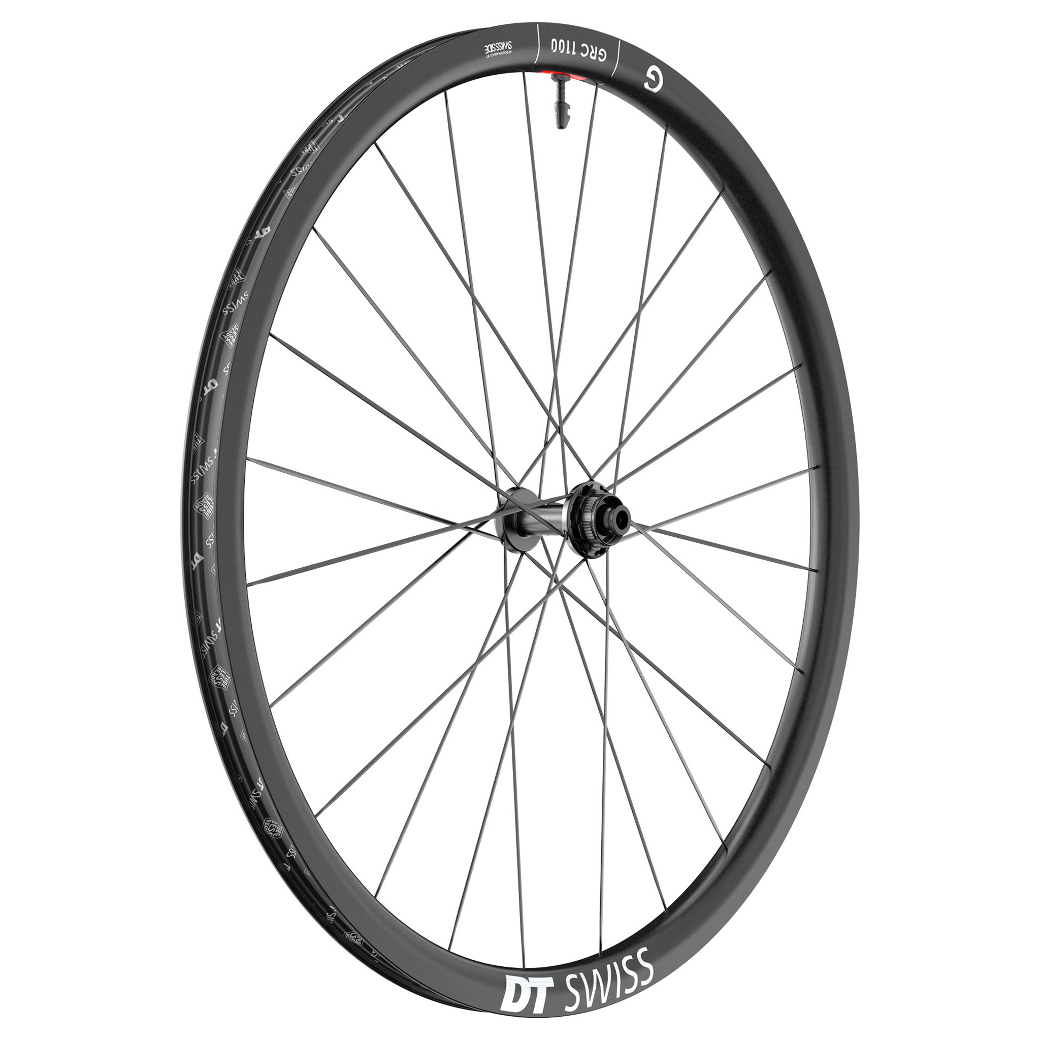 DT Swiss GRC 1100 Dicut 30 db Front Wheel, 700c,12x100