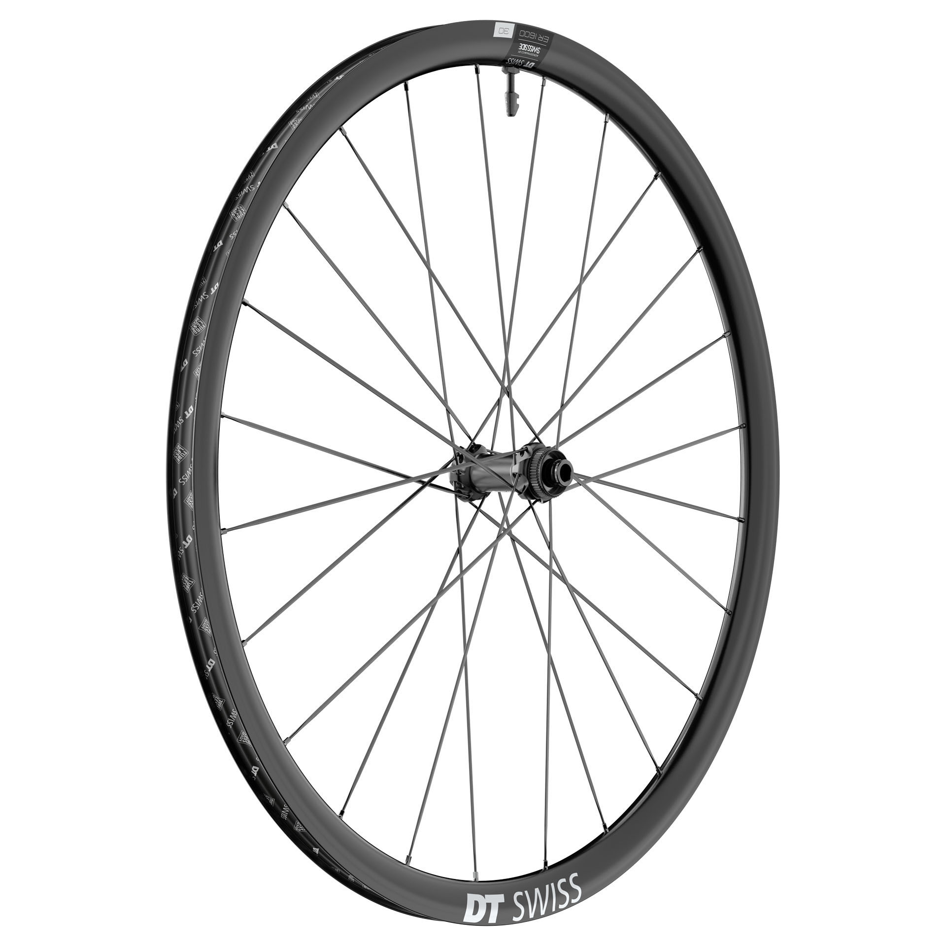 DT Swiss ER 1600 Spline 30 Disc Front Wheel, 700c, 12x100