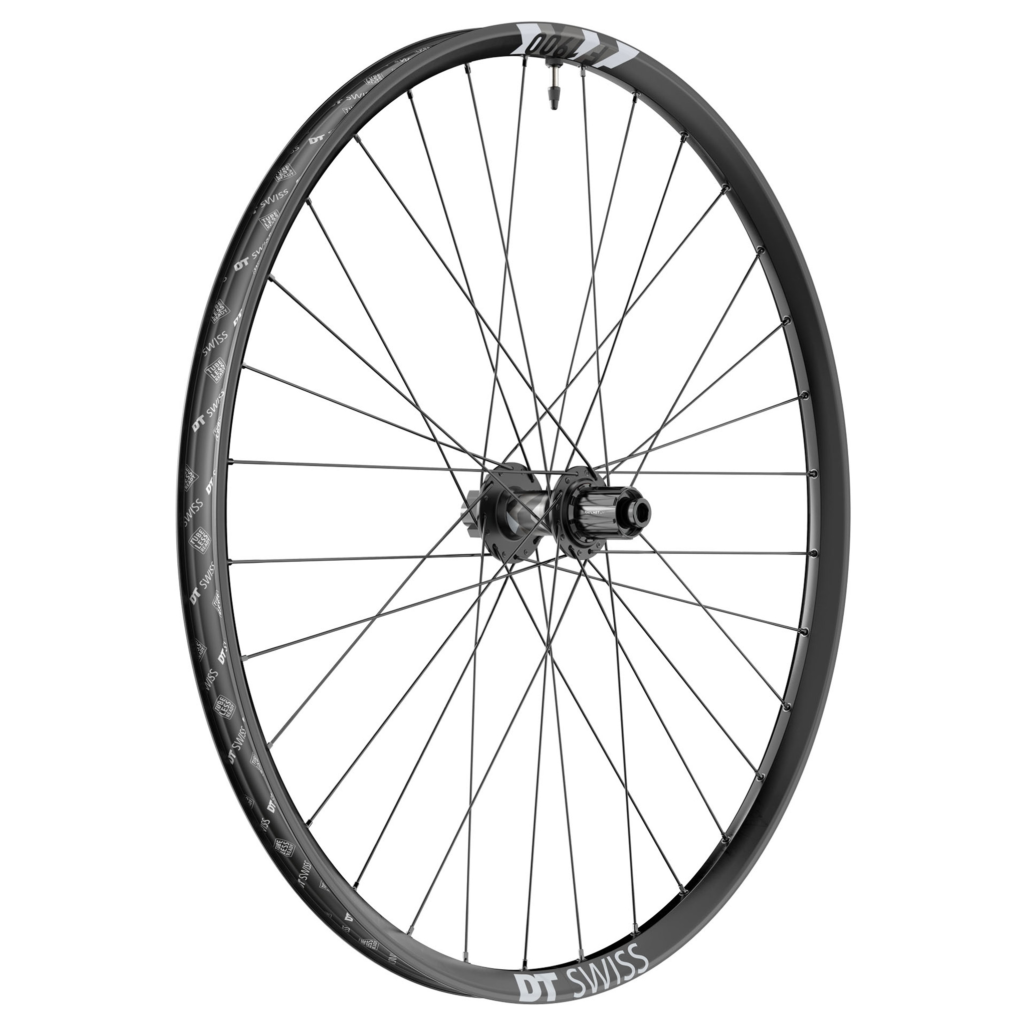 DT Swiss F 1900 Classic Rear Wheel, 29", 12x148, HG 8-11sp