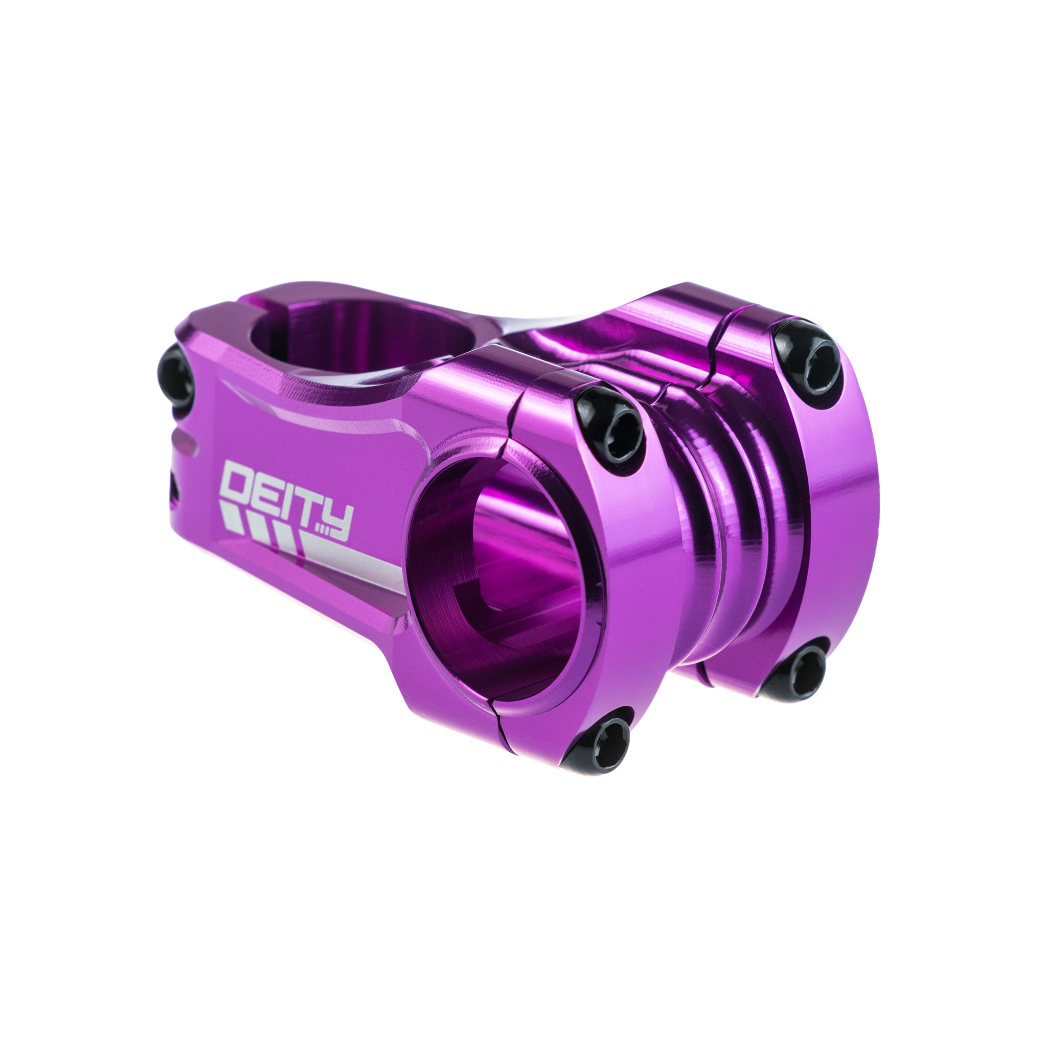 Deity Copperhead 50mm 31.8 Stem, Purple | Bikeparts.Com