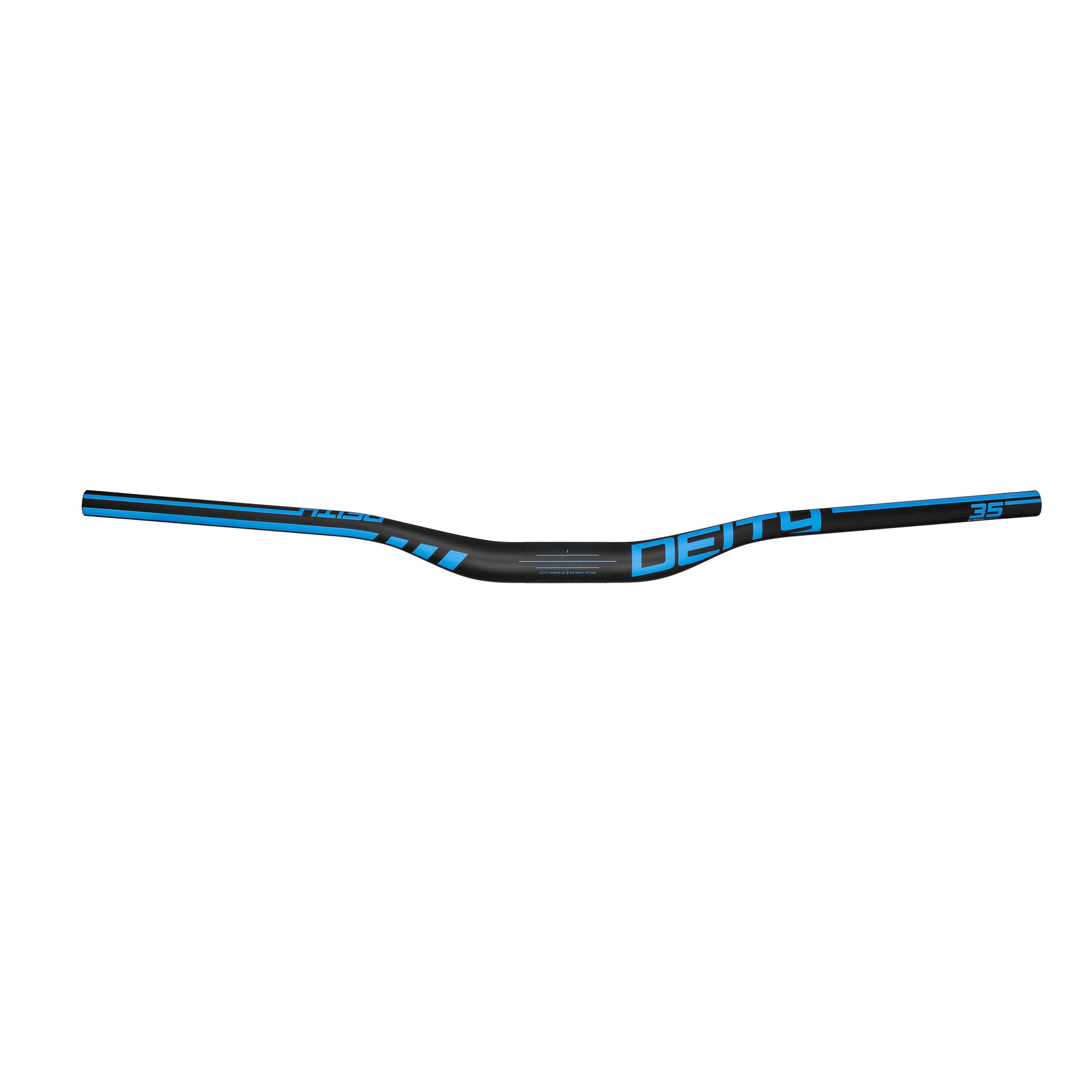 Deity Speedway Carbon Riser Bar (35) 30mm/810mm, Blue