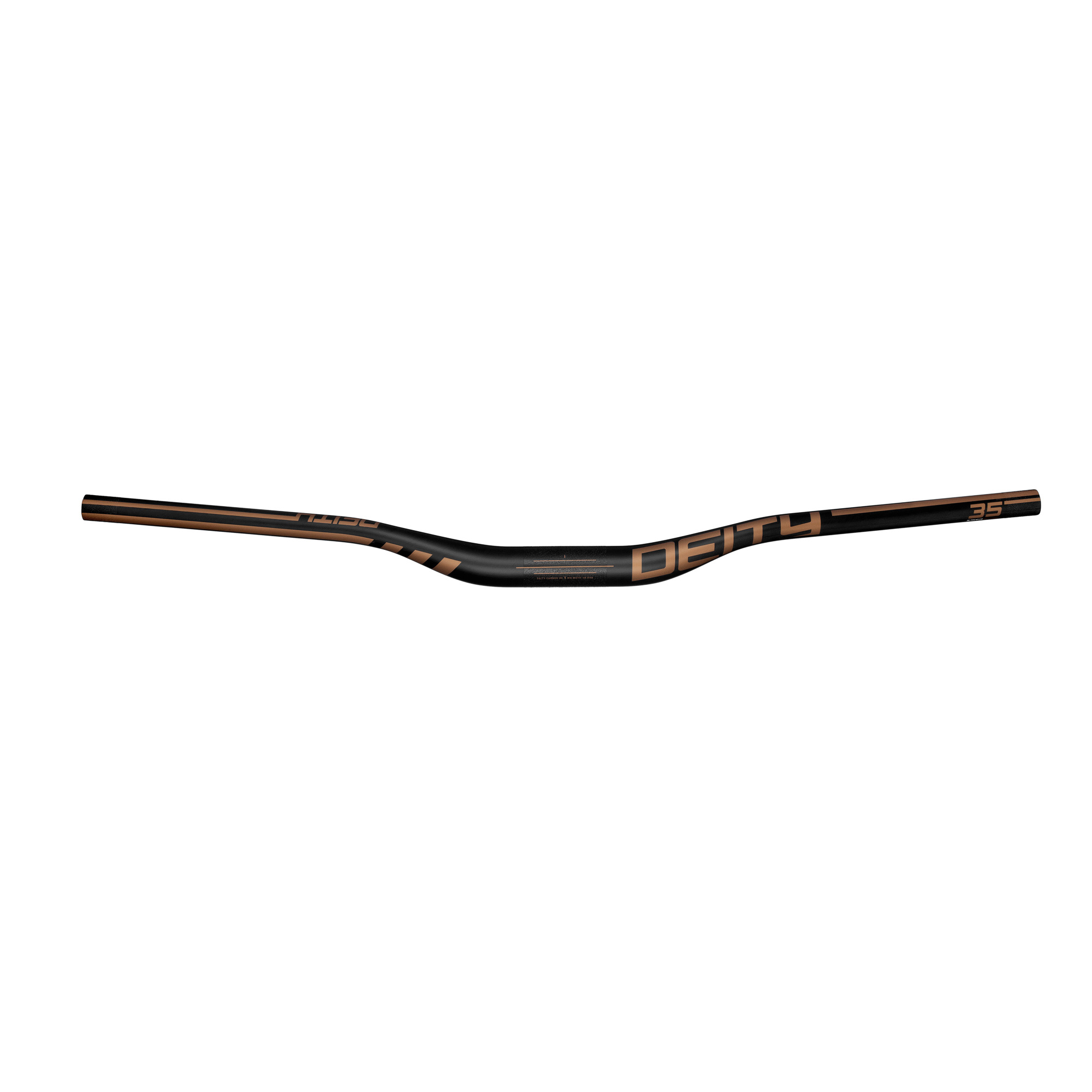 Deity Speedway Carbon Riser Bar (35) 30mm/810mm, Bronze