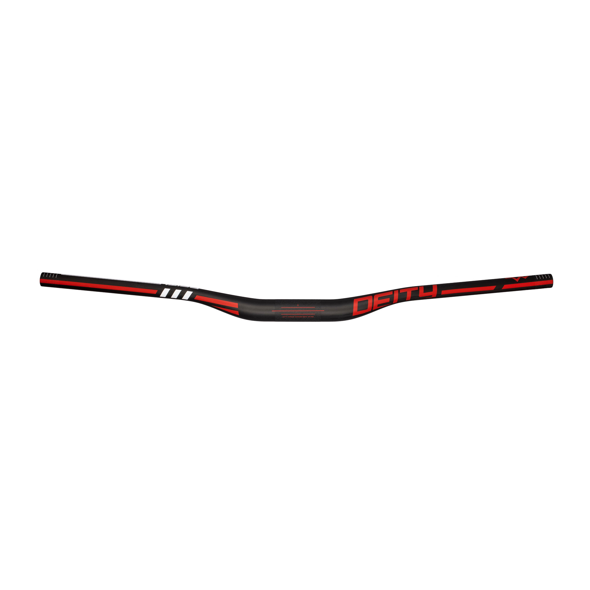Deity Skywire Carbon Riser Bar (35) 25mm/800mm, Red