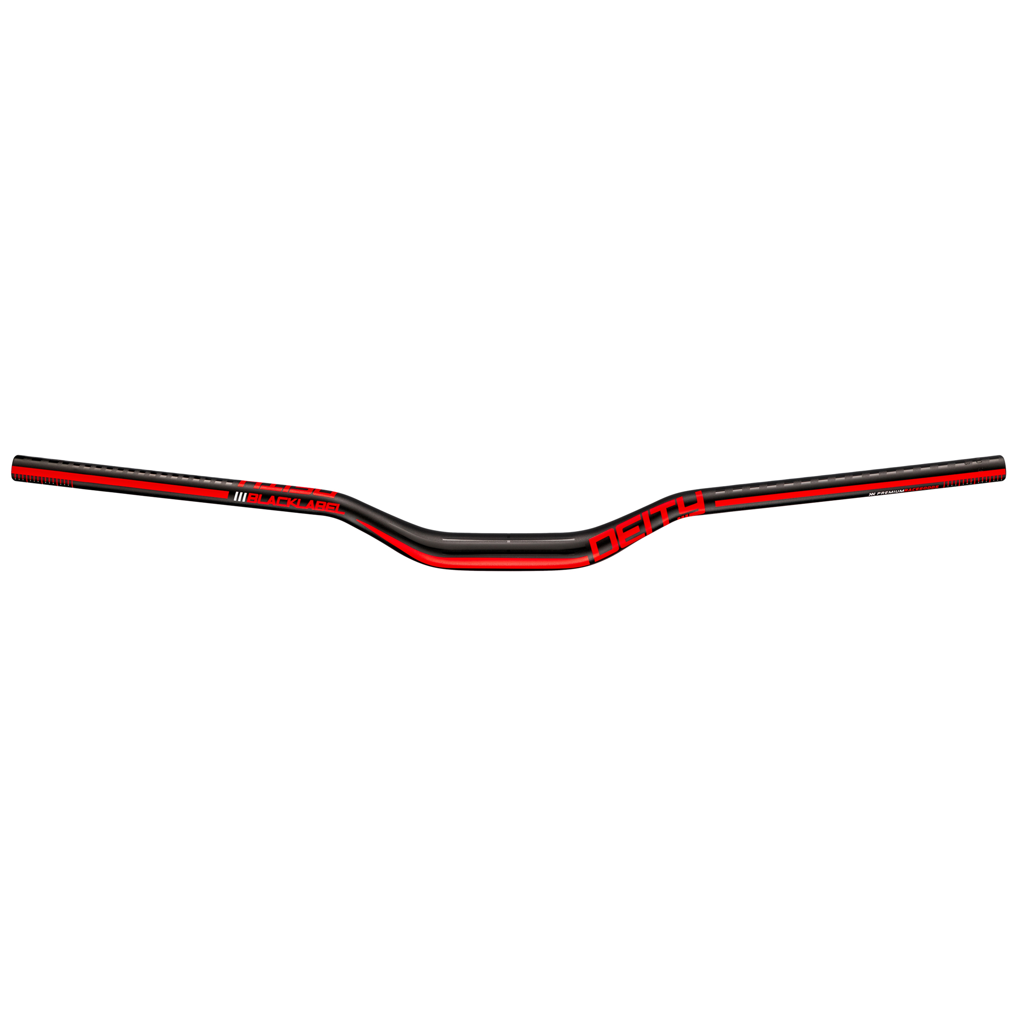 Deity Blacklabel 800 Riser Bar (31.8) 38mm/800mm, Red