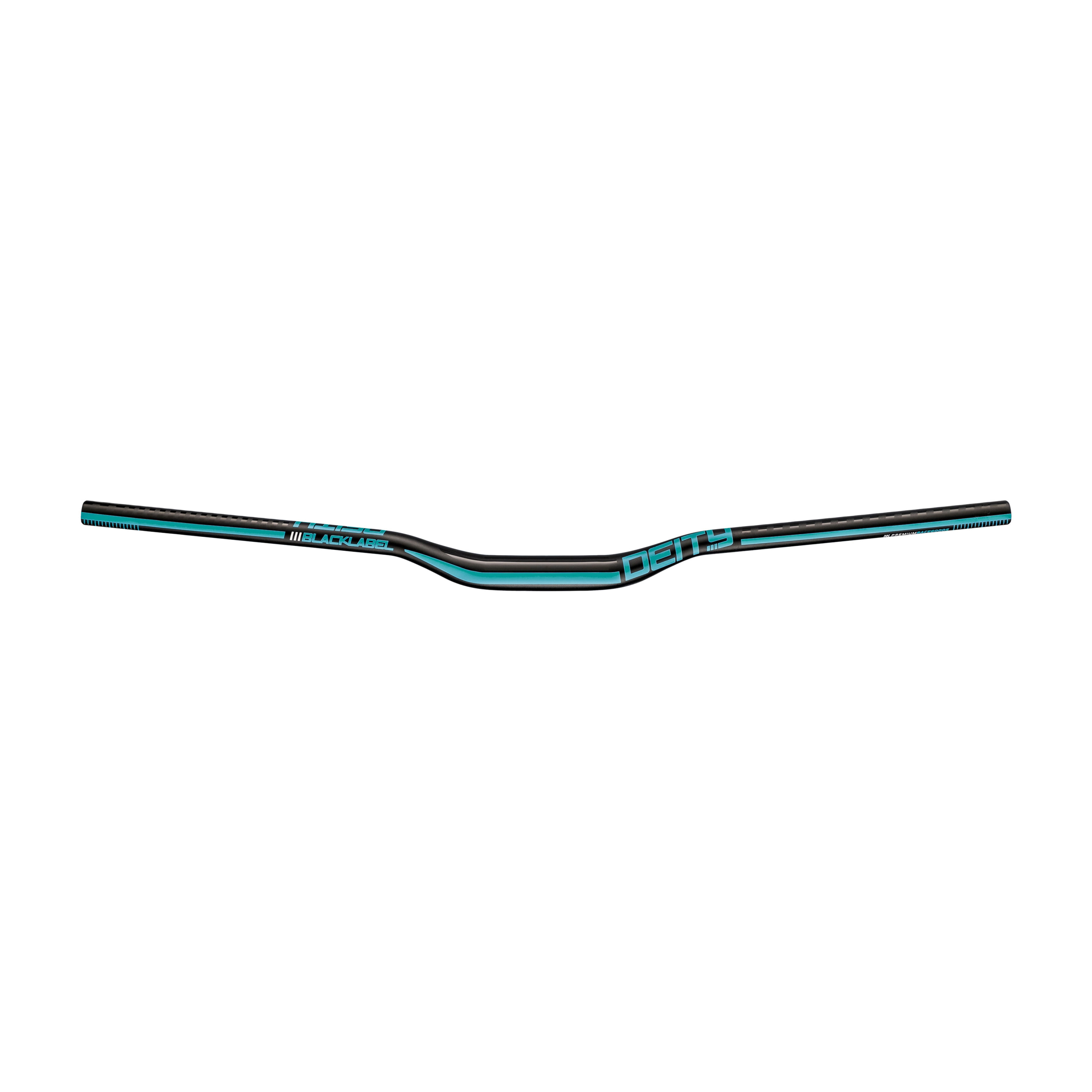 Deity Blacklabel 800 Riser Bar (31.8) 25mm/800mm, Turquoise