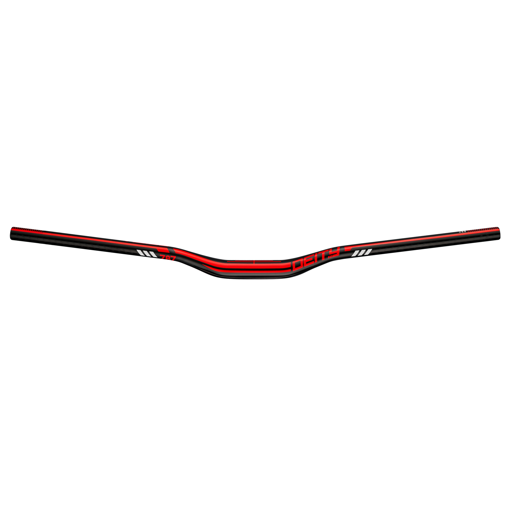 Deity Skyline 787 Riser Bar (31.8) 25mm/787mm, Red | Bikeparts.Com