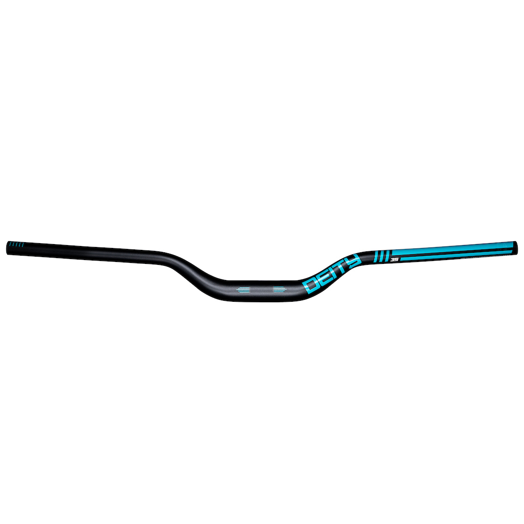 Deity Highside 35 Riser Bar (35.0) 50mm/800mm, Turquoise