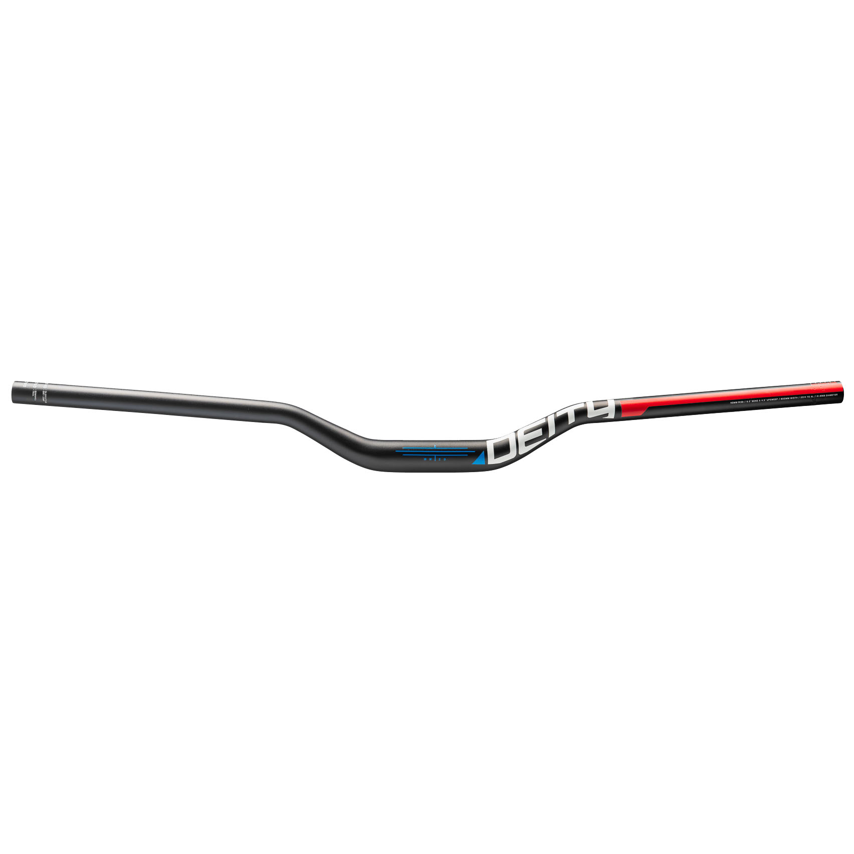 Deity CZ40 Riser Bar (31.8) 40mm/800mm, Red, White, Blue