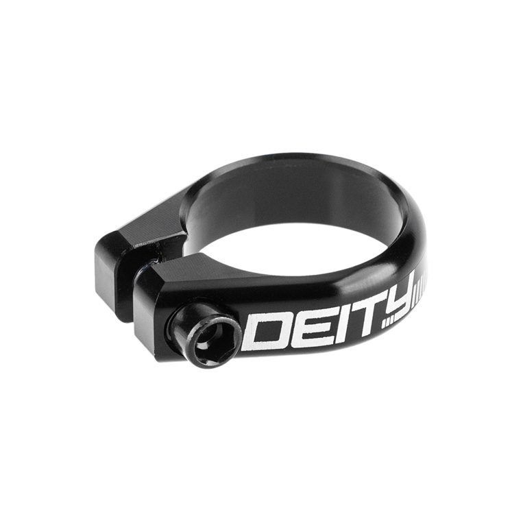 Deity Circuit Seatpost Clamp, 36.4mm, Black