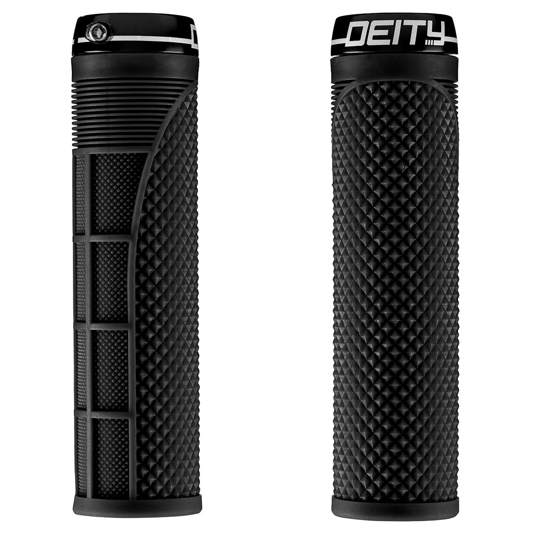 Deity Megattack Grips, Black