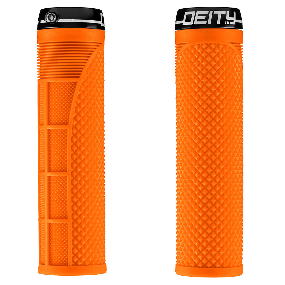 Deity Megattack Grips, Orange