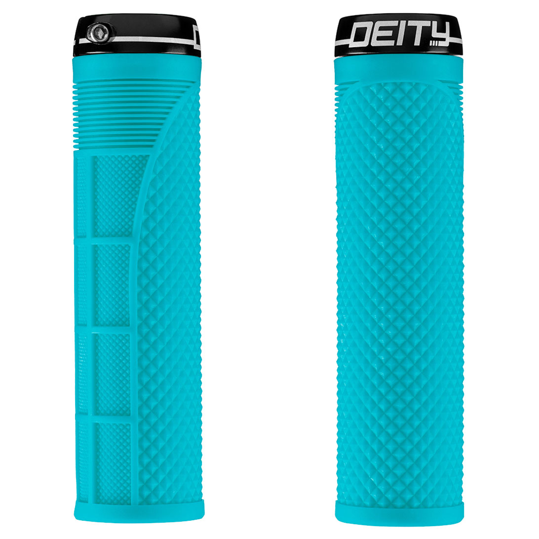 Deity Megattack Grips, Turquoise