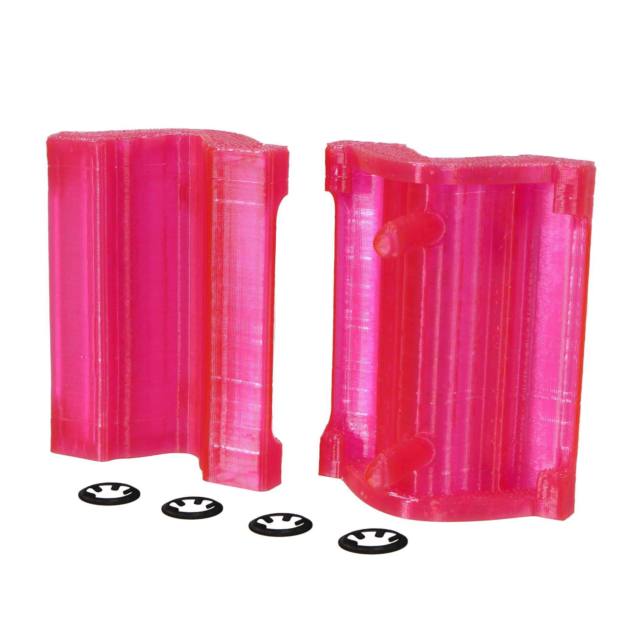 Elevation Wheel Co Park Repair Stand Clamp Covers (100-3D) Pink