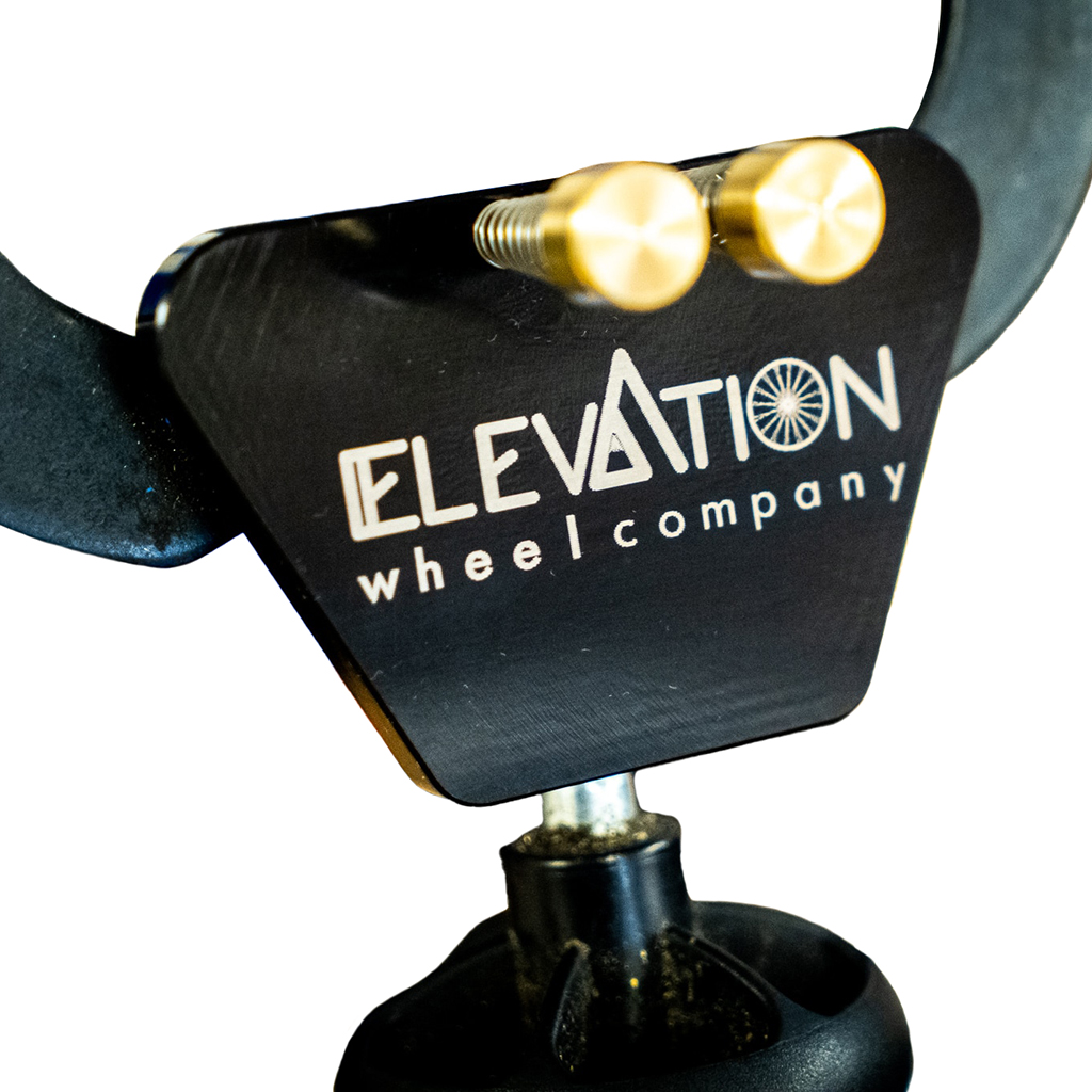 Elevation Wheel Co Truing Stand Armbar Indicator Lock for Park, Black