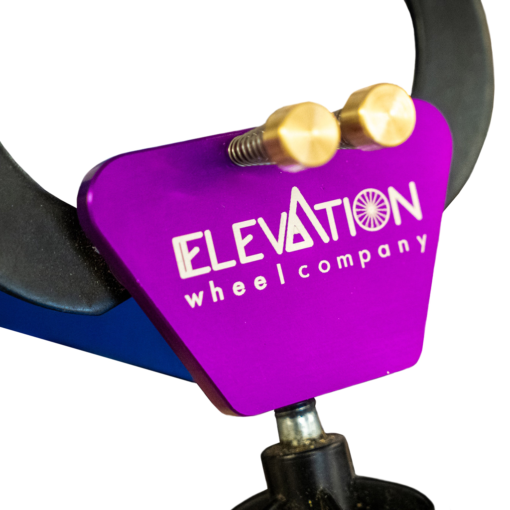Elevation Wheel Co Truing Stand Armbar Indicator Lock for Park, Purple