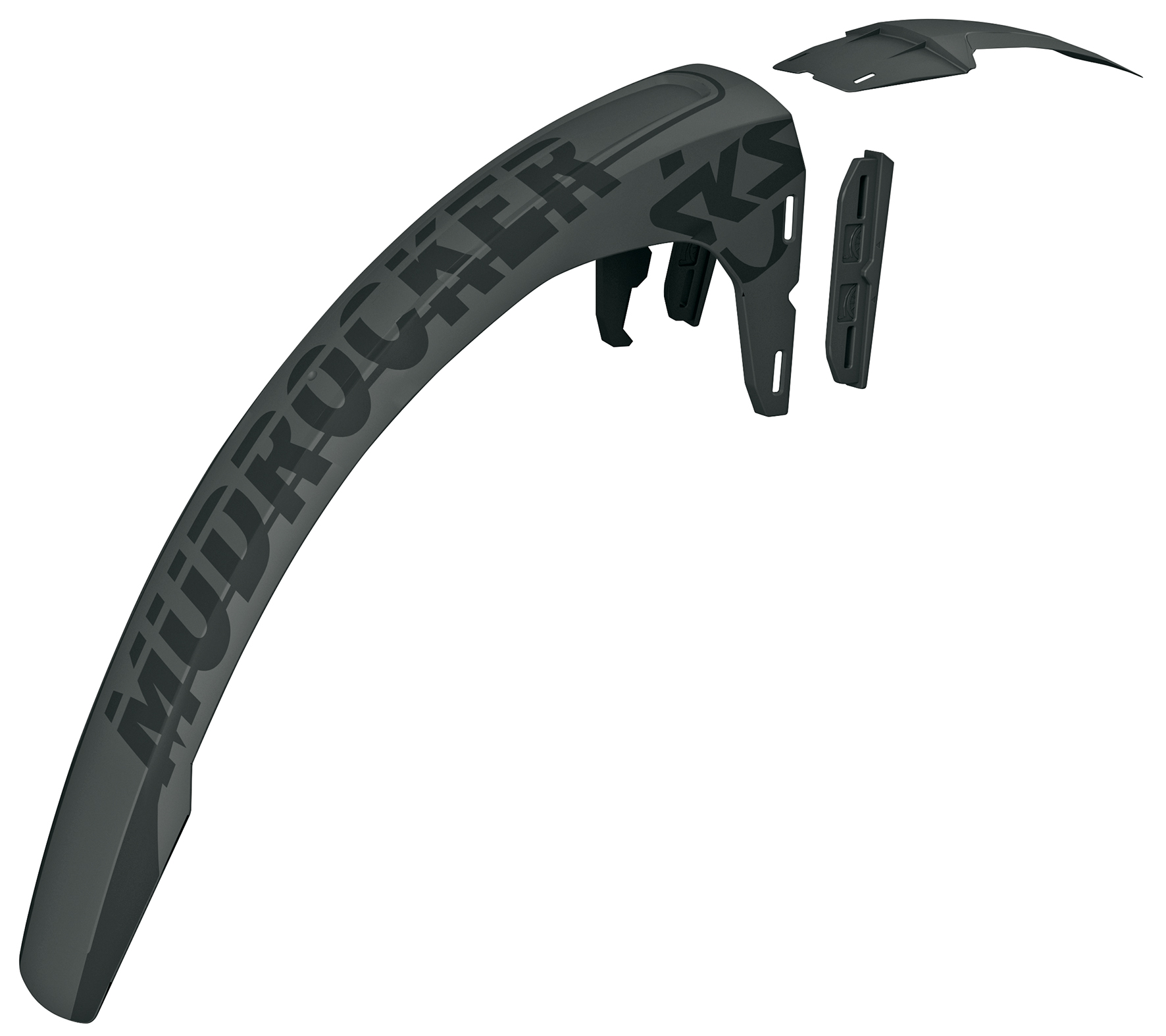 SKS Mudrocker Fender, Black - Rear