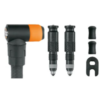 SKS Clik Tec Valves And Pump Head, Presta Conversion, Pair