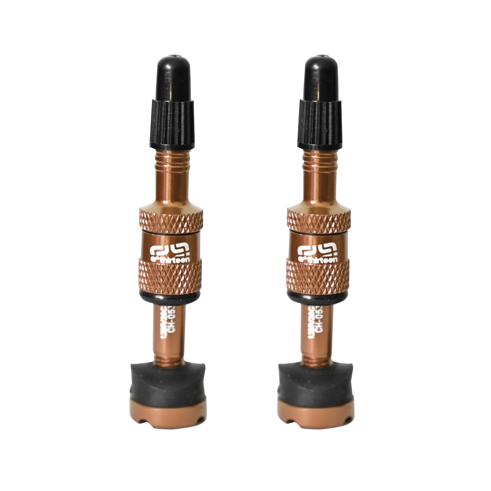 E*thirteen Quick Fill Tire Plasma Valves(19-23mm Rim), Pair - Brz