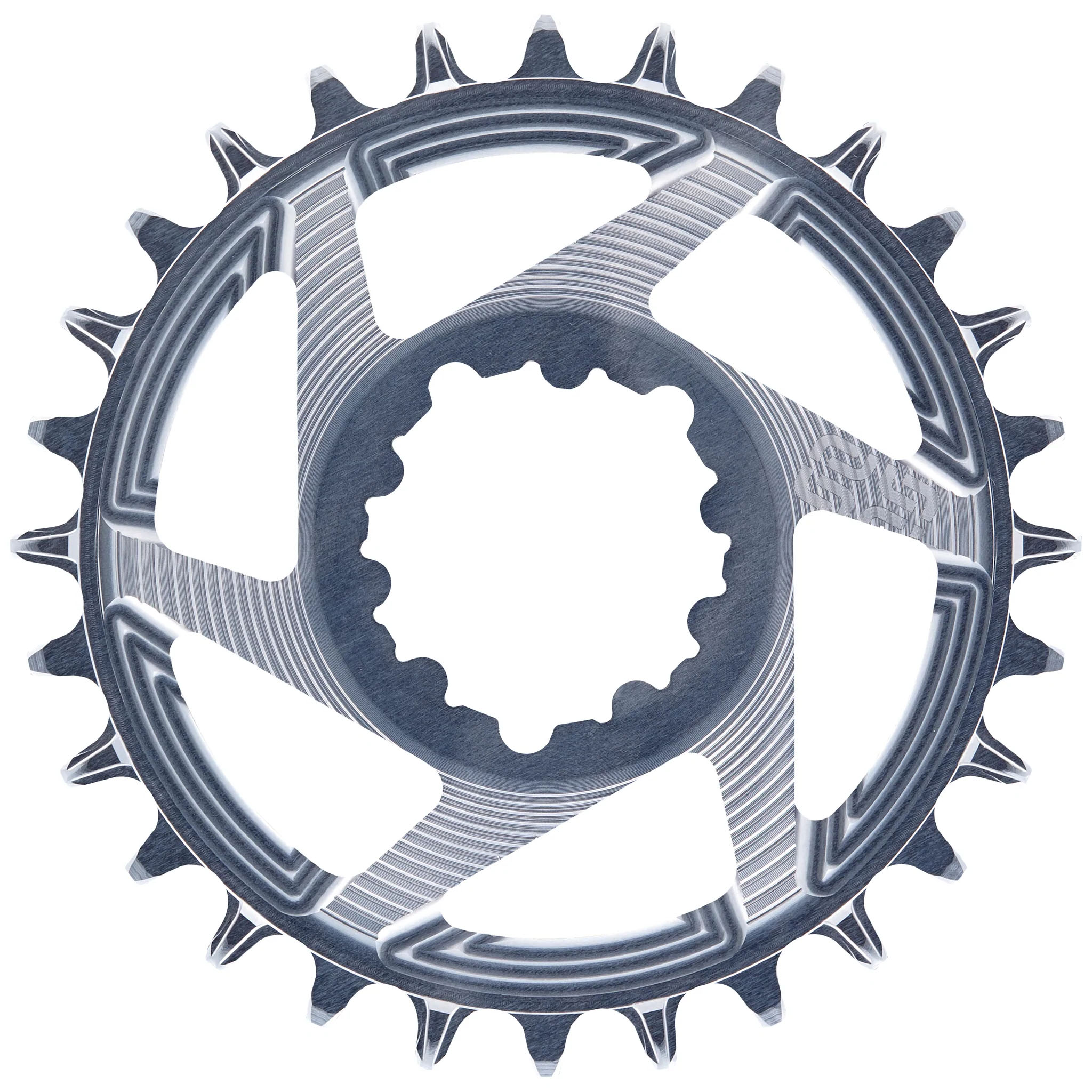E*thirteen Helix R Guidering (3mm Offset), 3-Bolt, 30t, Gray 