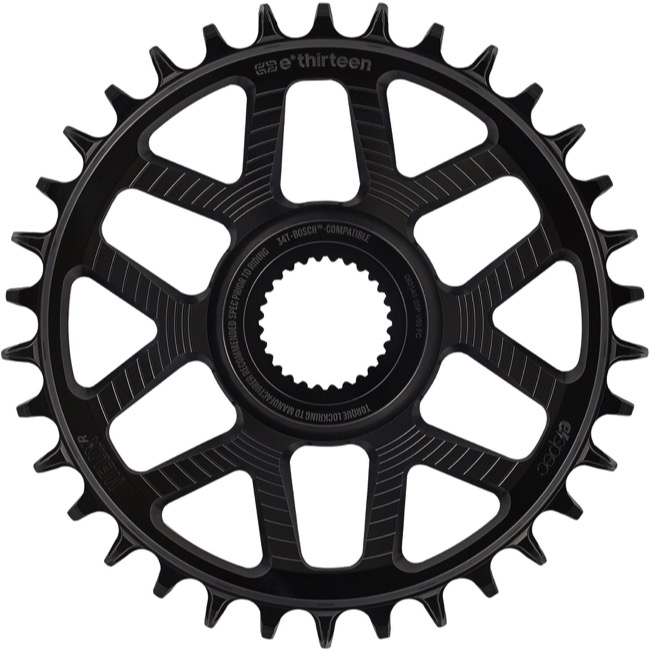 E*thirteen Helix R e*spec C-ring, Bosch SX/Gen4 CX, 34t -Black