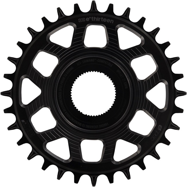 E*thirteen Helix R e*spec C-ring, Shimano EP8 , 32t -Black 