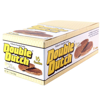 Double Dutch Double Dutch Waffles, Honey Vanilla, 16/Count