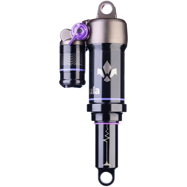 Formula Italy Nebbia Enduro Air Shock, Std Mount, Gray