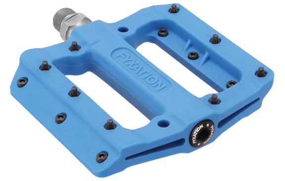 Fyxation Mesa MP Nylon Platform Pedals Blue Bikeparts.Com