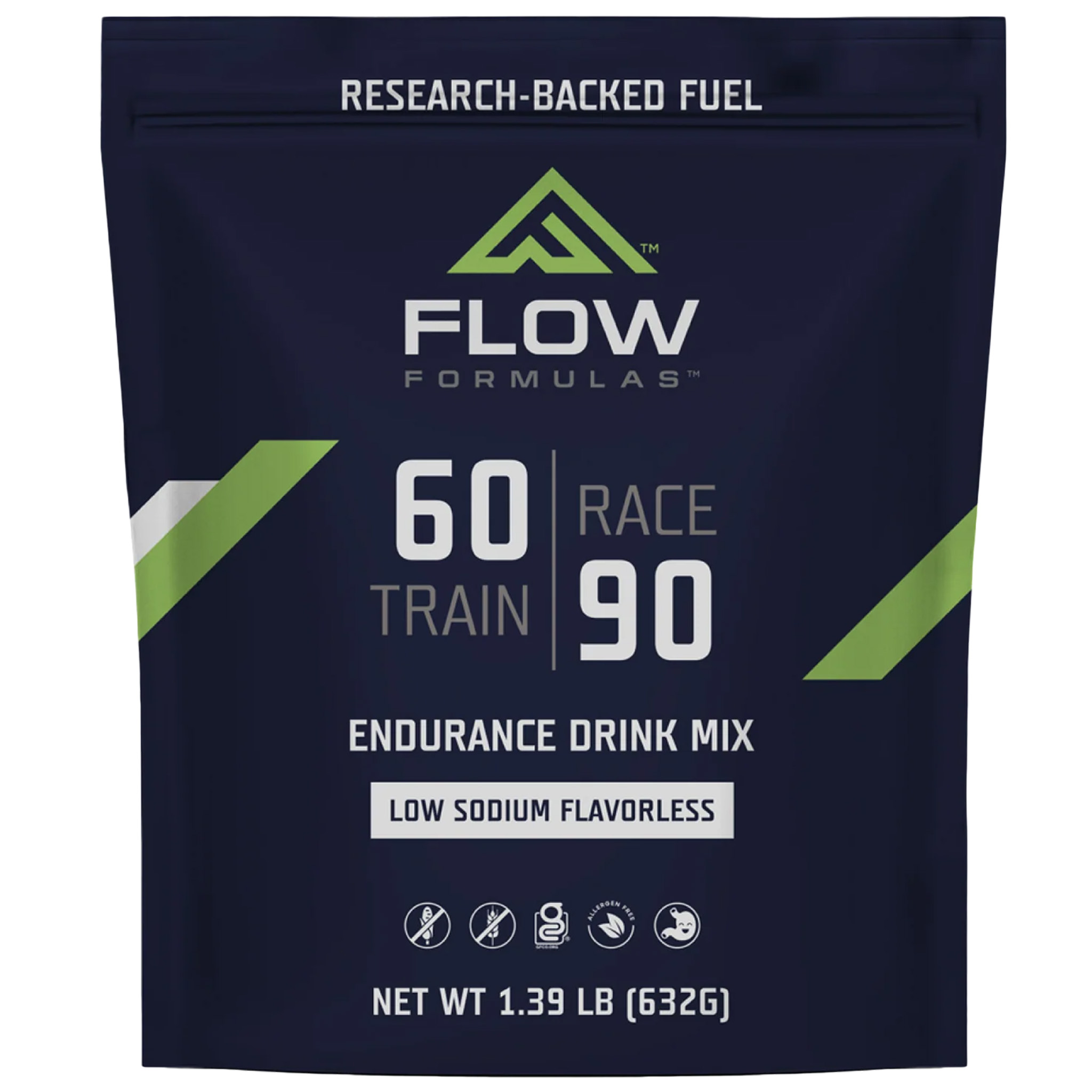 Flow Formula Endurance Drink Mix, Low Sodium Flavorless