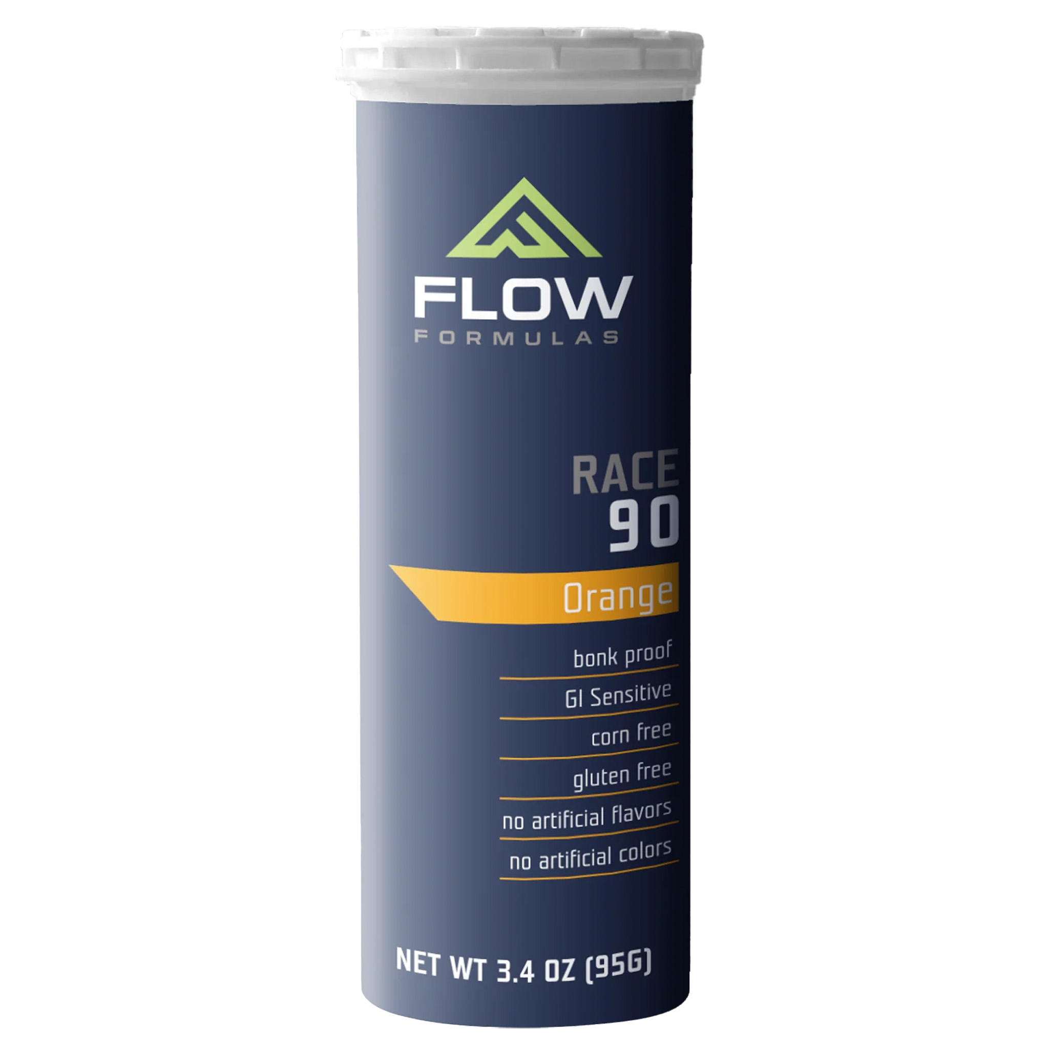 Flow Formula Endurance Drink Mix Race 90 Tube, Orange