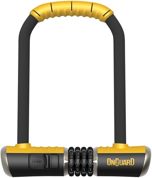 OnGuard Bulldog Mini Combo U-Lock, 88mm x 140mm