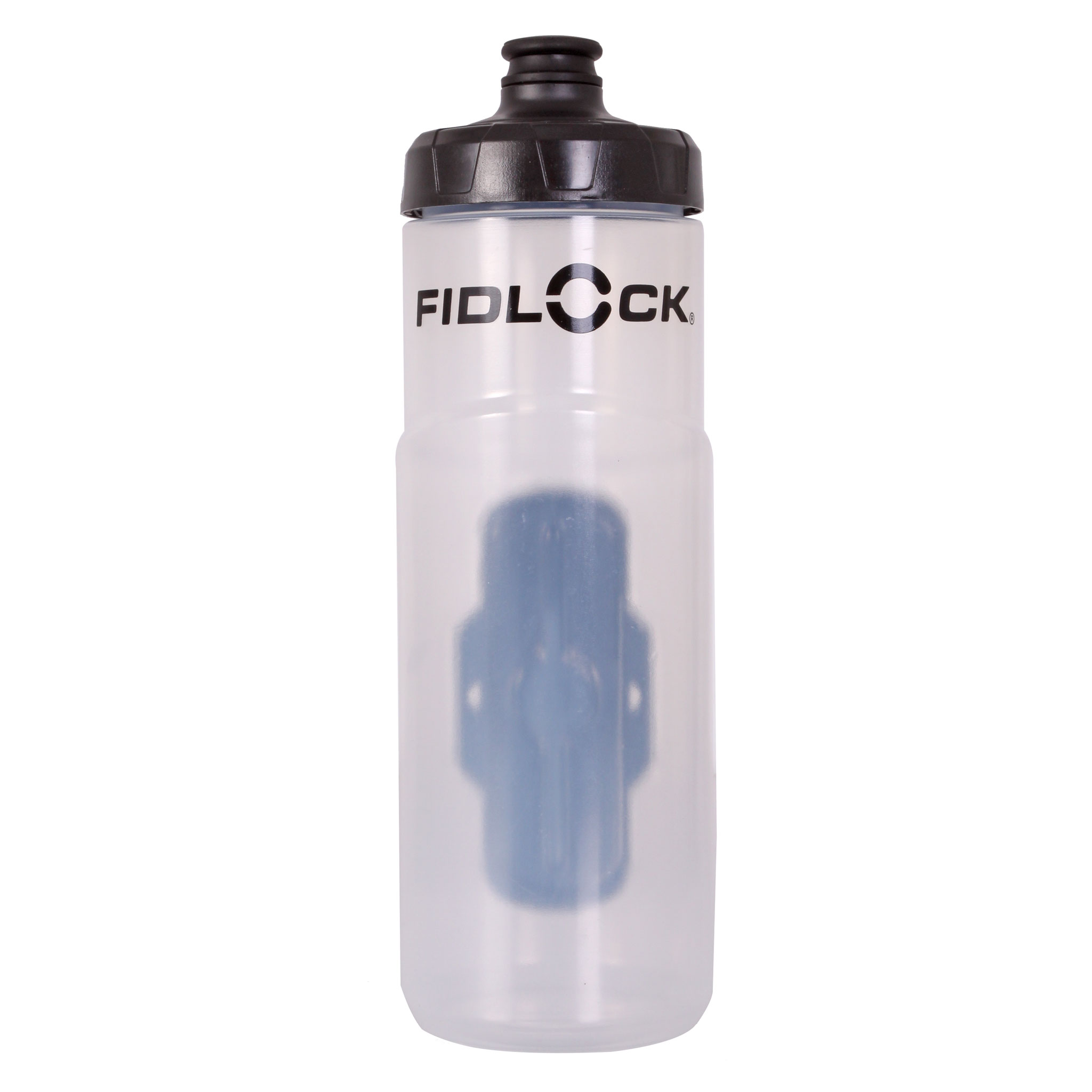 Fidlock BottleTwist Water Bottle w/Overmold, Clear - 20oz