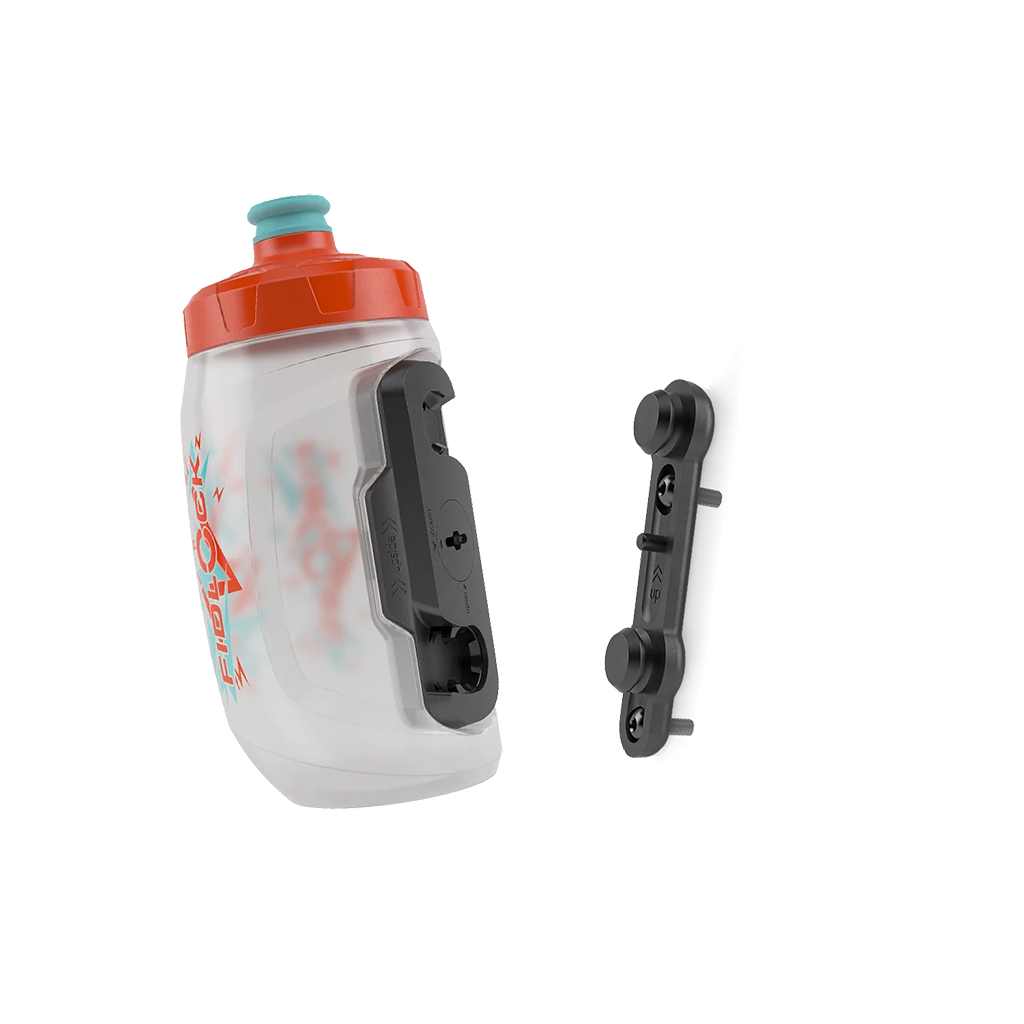 Fidlock Twist Kids Water Bottle + Base, Black - 450ml