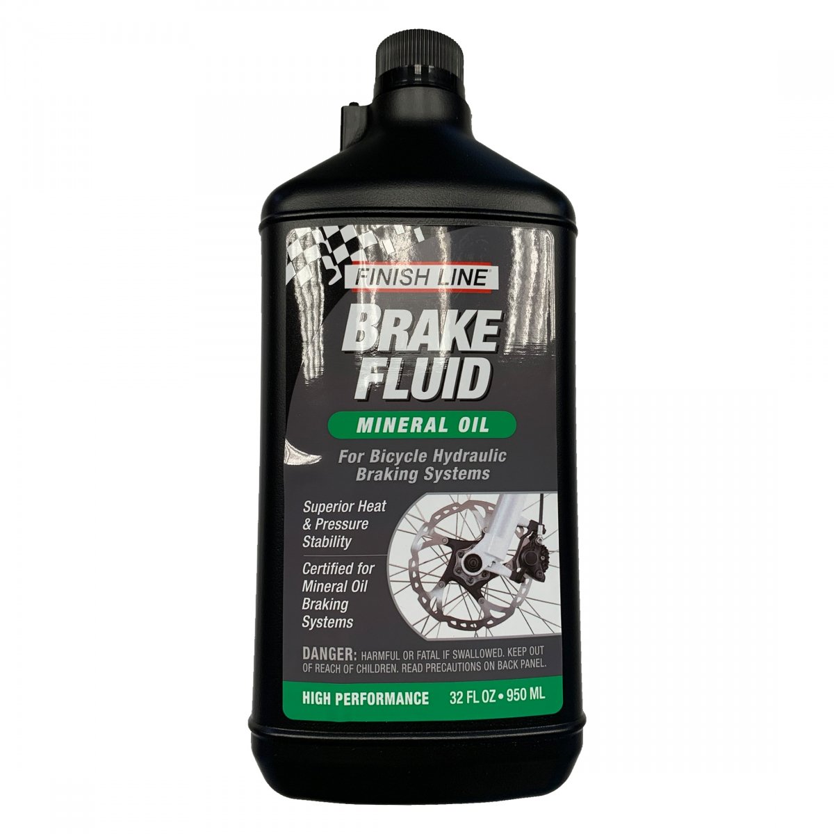 Finish Line Mineral Oil Brake Fluid, 32.0oz