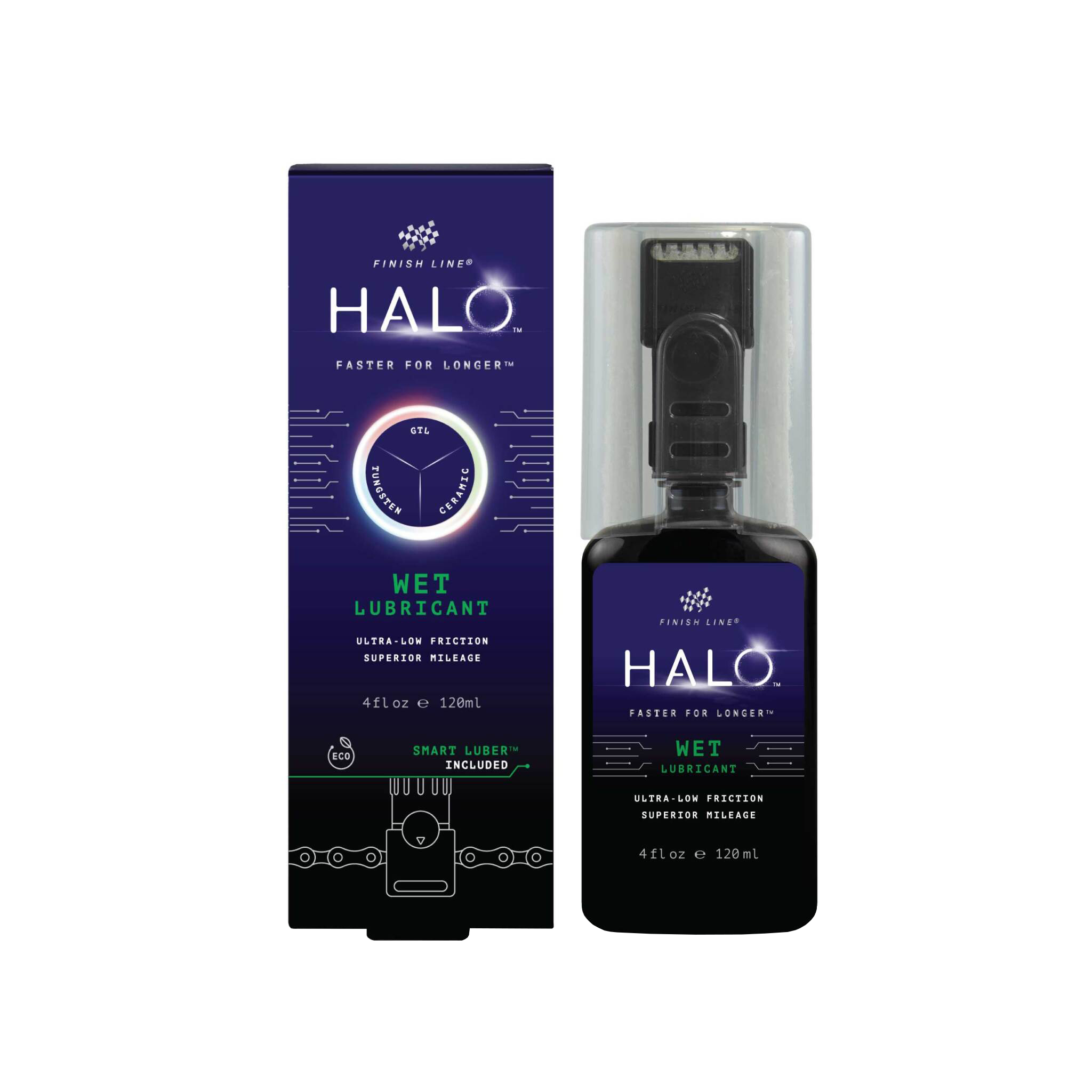 Finish Line Halo Wet Lubricant, 4.0oz