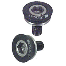 FSA Crank Bolts with Caps, JIS-M8 Steel, Pair