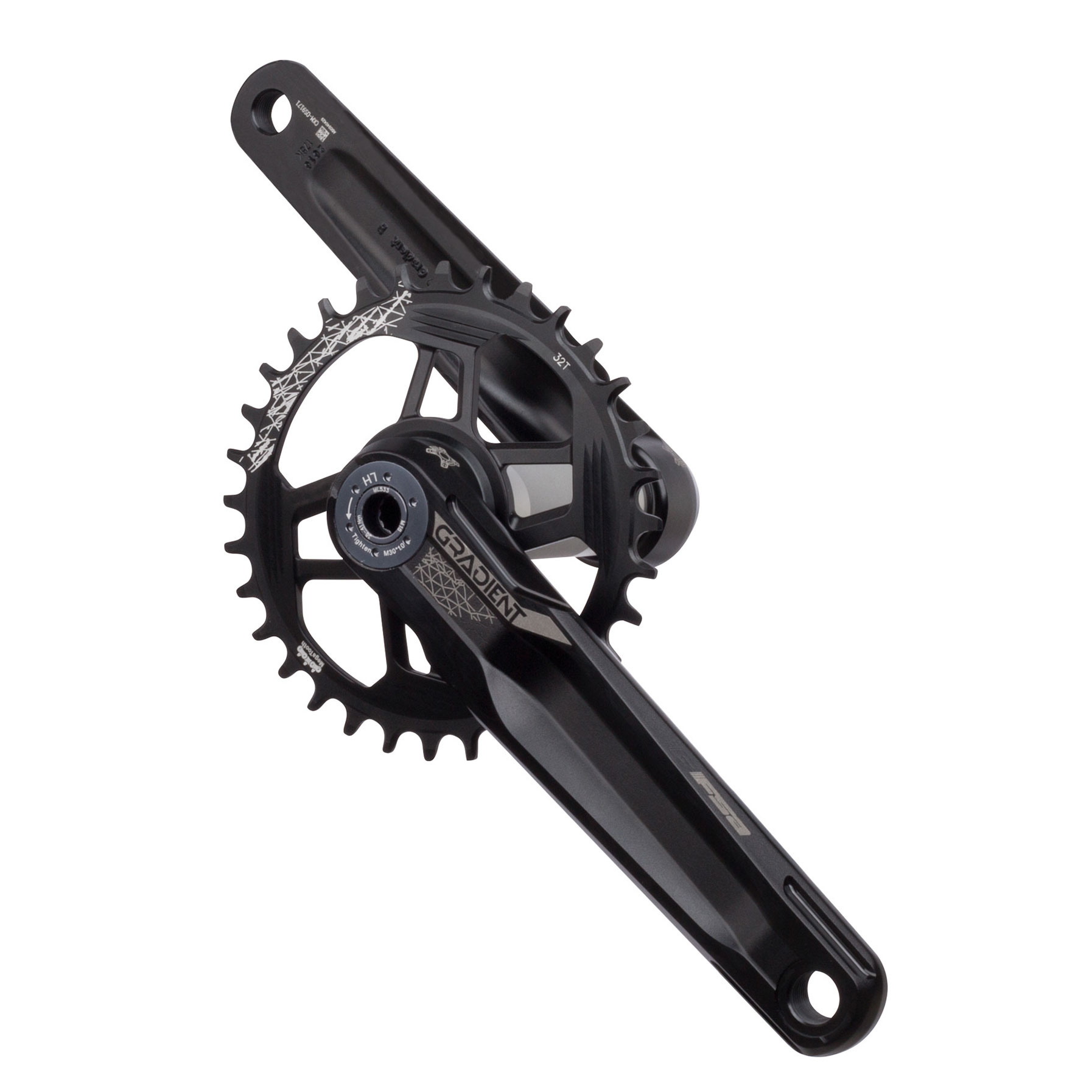 FSA Gradient Modular 1x Crankset 32t, 175mm 55/55 