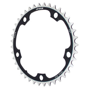 FSA Pro Road Chainring, 130BCDx39T(Triple) Black